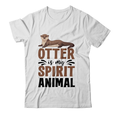 Otter Is My Spirit Animal Cute Otters Lover Girls Kids Boy Shirt & Tank Top | teecentury