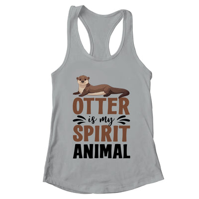 Otter Is My Spirit Animal Cute Otters Lover Girls Kids Boy Shirt & Tank Top | teecentury