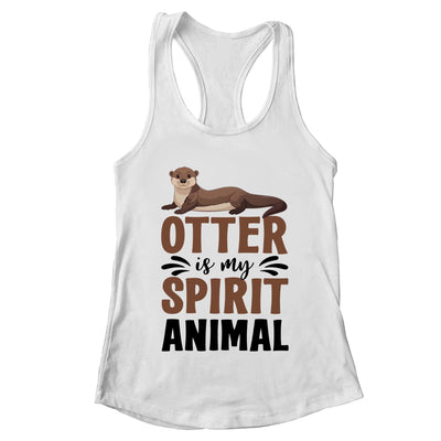 Otter Is My Spirit Animal Cute Otters Lover Girls Kids Boy Shirt & Tank Top | teecentury
