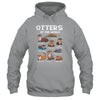 Otter Sea Animals Of The World Chibi Otter Lover Educational Shirt & Tank Top | teecentury