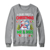 Our First Christmas As Mr & Mrs 2025 Snowman Couple Matching Shirt & Sweatshirt | teecentury
