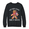 Out Here Lookin' Like A Snack Gingerbread Man Christmas Shirt & Sweatshirt | teecentury