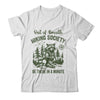Out Of Breath Hiking Society Raccoon Retro Hiking Funny Shirt & Tank Top | teecentury