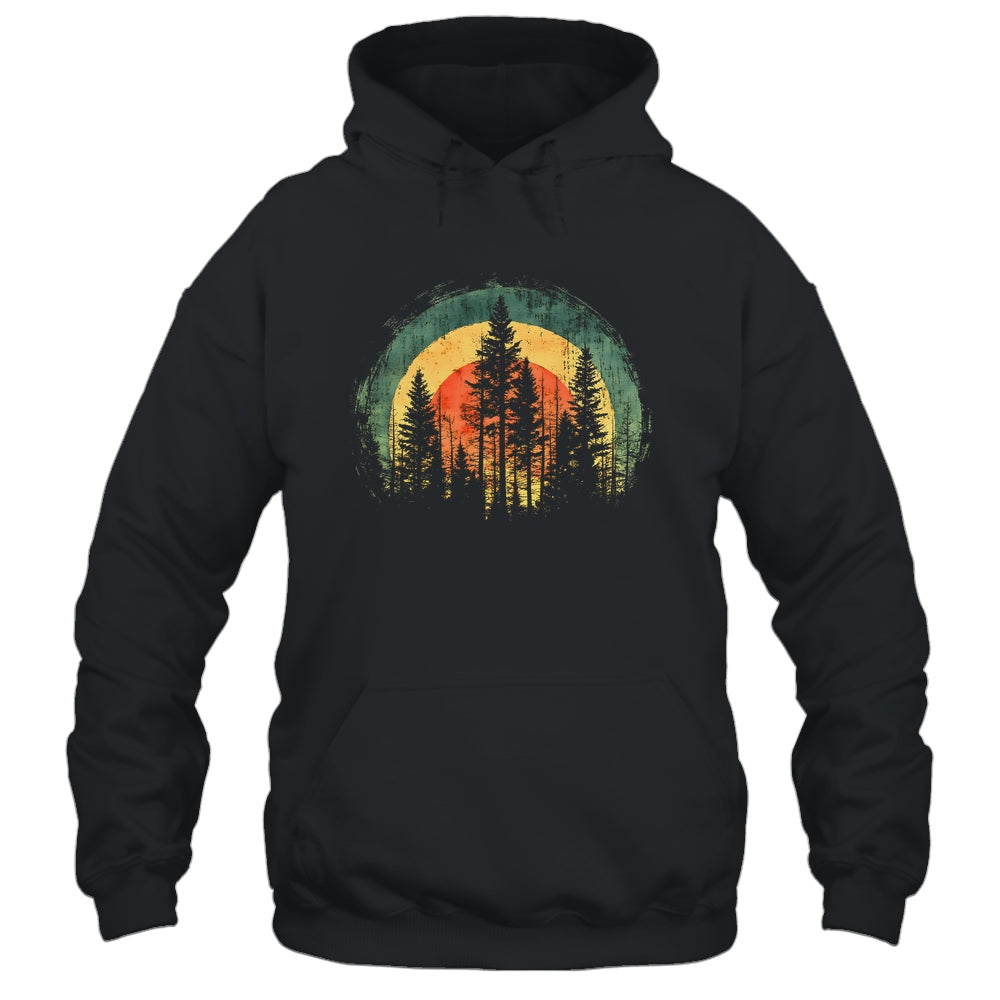 Outdoor Tree Nature Lover Vintage Wildlife Retro Forest Shirt & Hoodie | teecentury