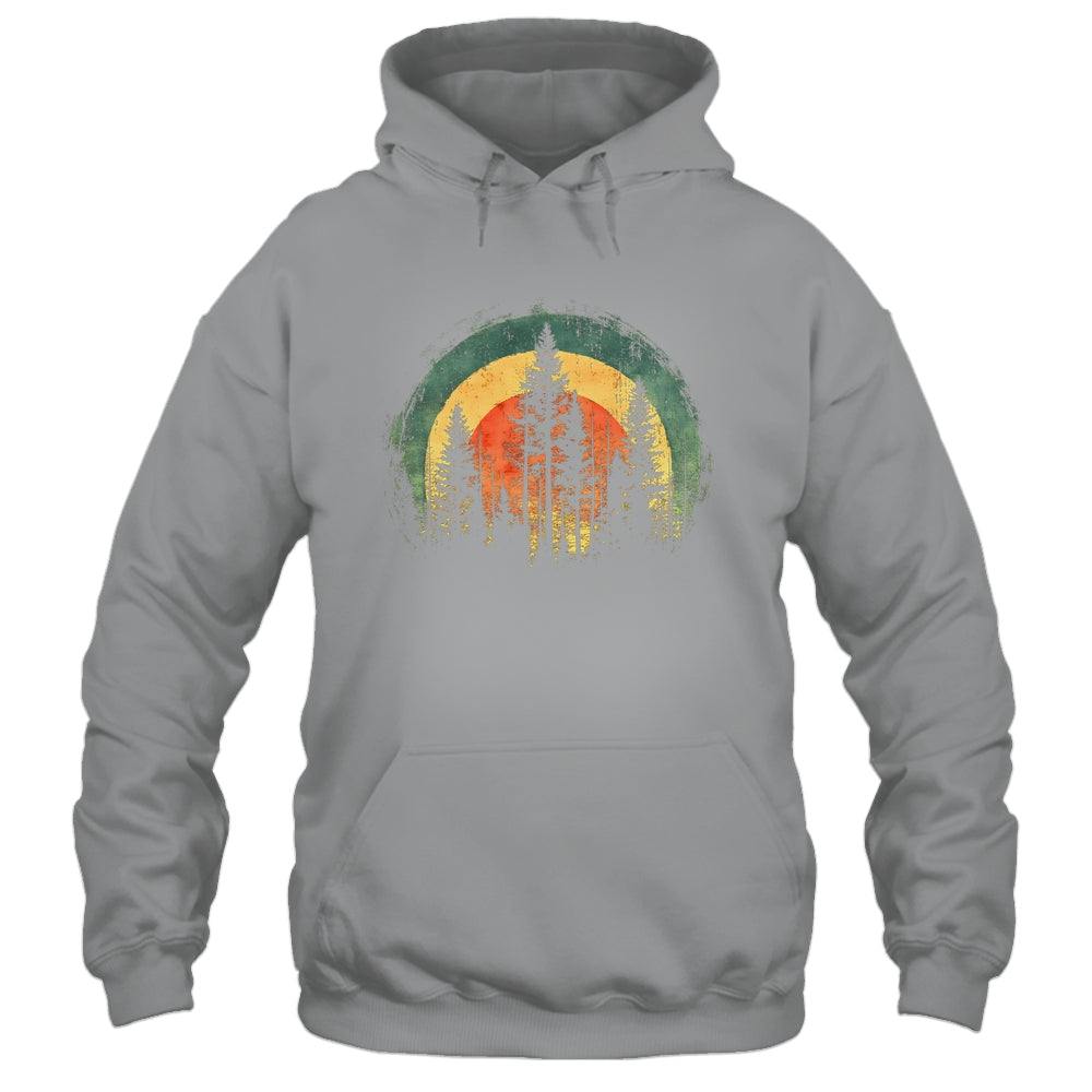 Outdoor Tree Nature Lover Vintage Wildlife Retro Forest Shirt & Hoodie | teecentury