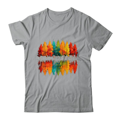 Outdoor Wildlife Abstract Nature Reflection Forest Trees Shirt & Hoodie | teecentury