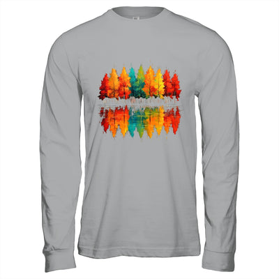 Outdoor Wildlife Abstract Nature Reflection Forest Trees Shirt & Hoodie | teecentury