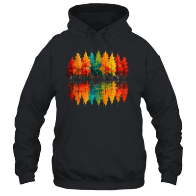 Outdoor Wildlife Abstract Nature Reflection Forest Trees Shirt & Hoodie | teecentury