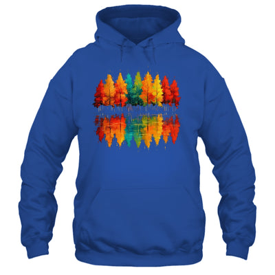 Outdoor Wildlife Abstract Nature Reflection Forest Trees Shirt & Hoodie | teecentury