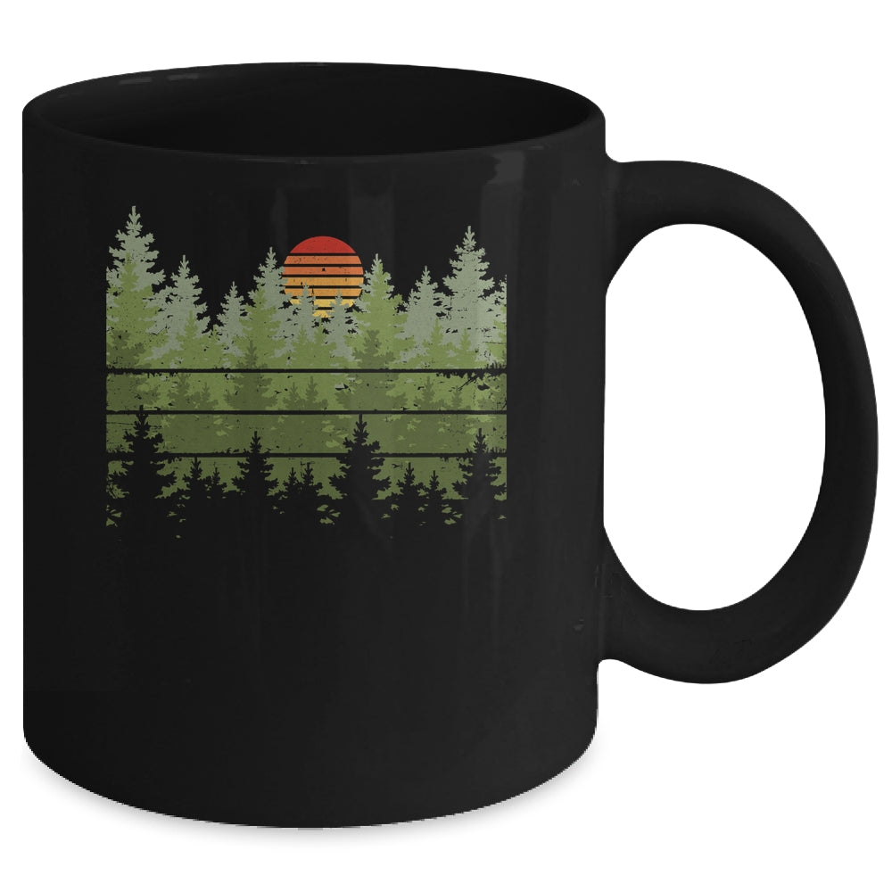 Outdoor Wildlife Nature Forest Trees Wildlife Nature Vintage Mug | teecentury