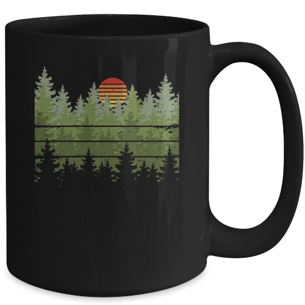 Outdoor Wildlife Nature Forest Trees Wildlife Nature Vintage Mug | teecentury