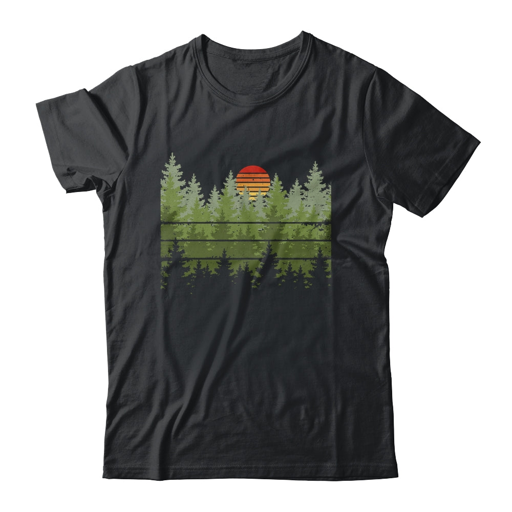 Outdoor Wildlife Nature Forest Trees Wildlife Nature Vintage Shirt & Hoodie | teecentury