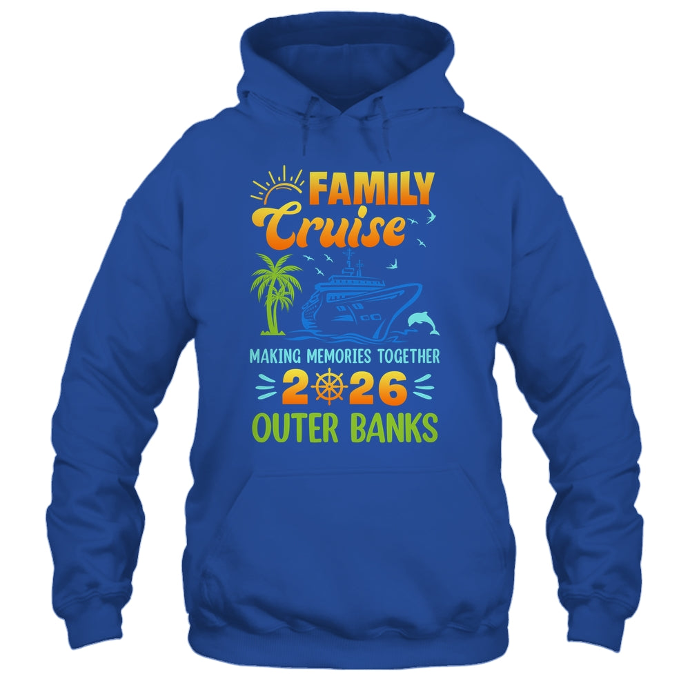 Outer Banks Cruise 2026 Family Friends Group Vacation Matching Shirt & Tank Top | teecentury