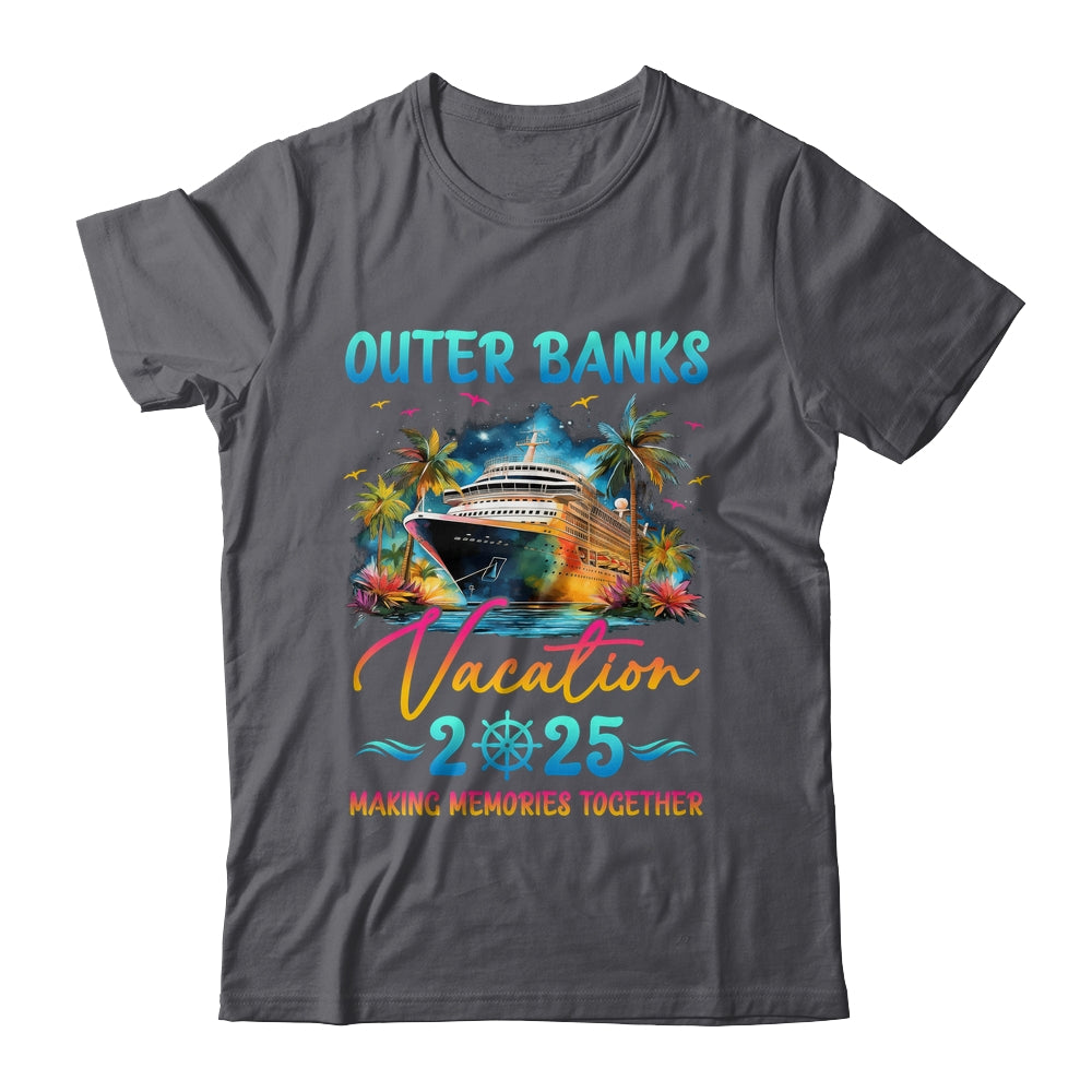 Outer Banks Family Vacation 2025 Matching Group Summer Shirt & Tank Top | teecentury