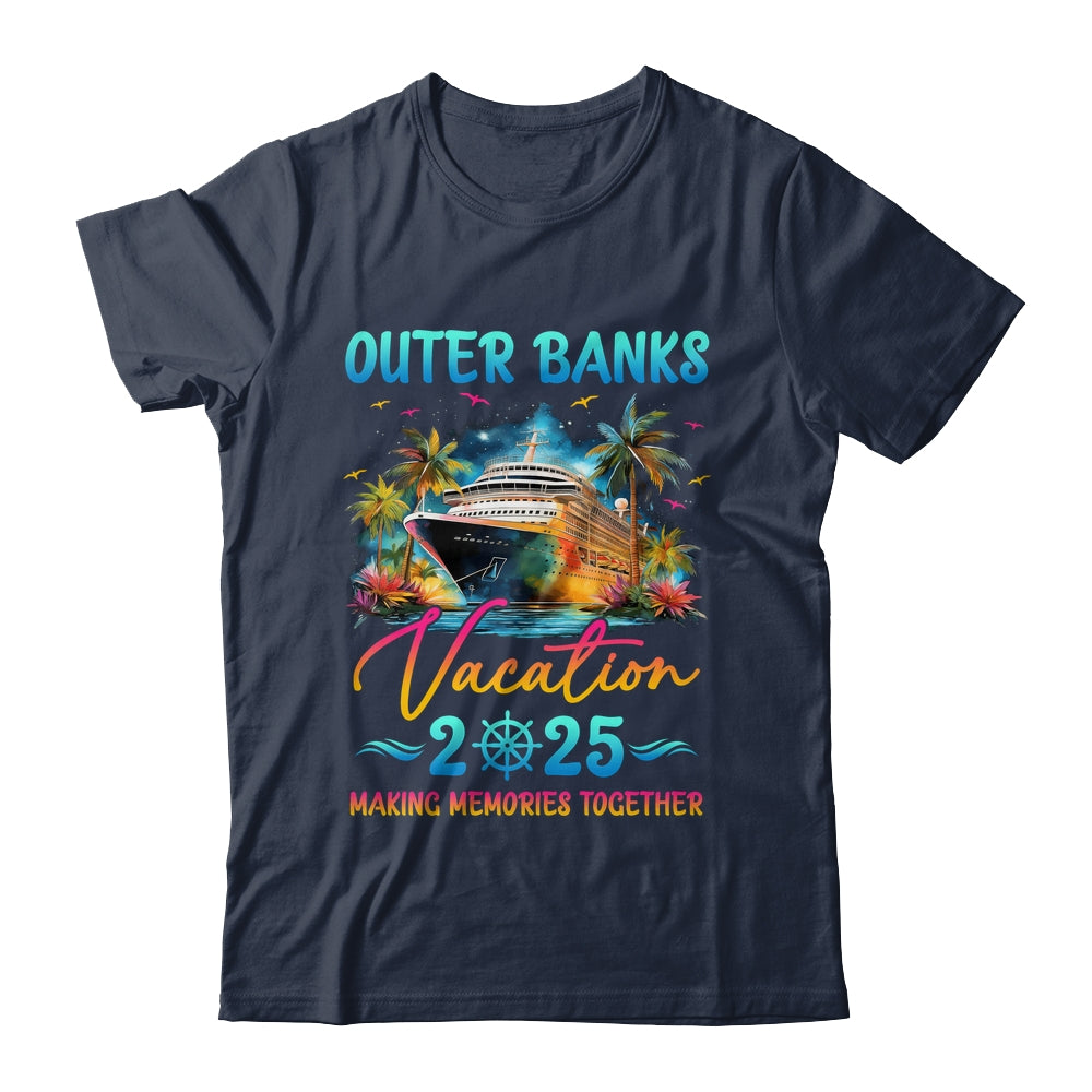 Outer Banks Family Vacation 2025 Matching Group Summer Shirt & Tank Top | teecentury