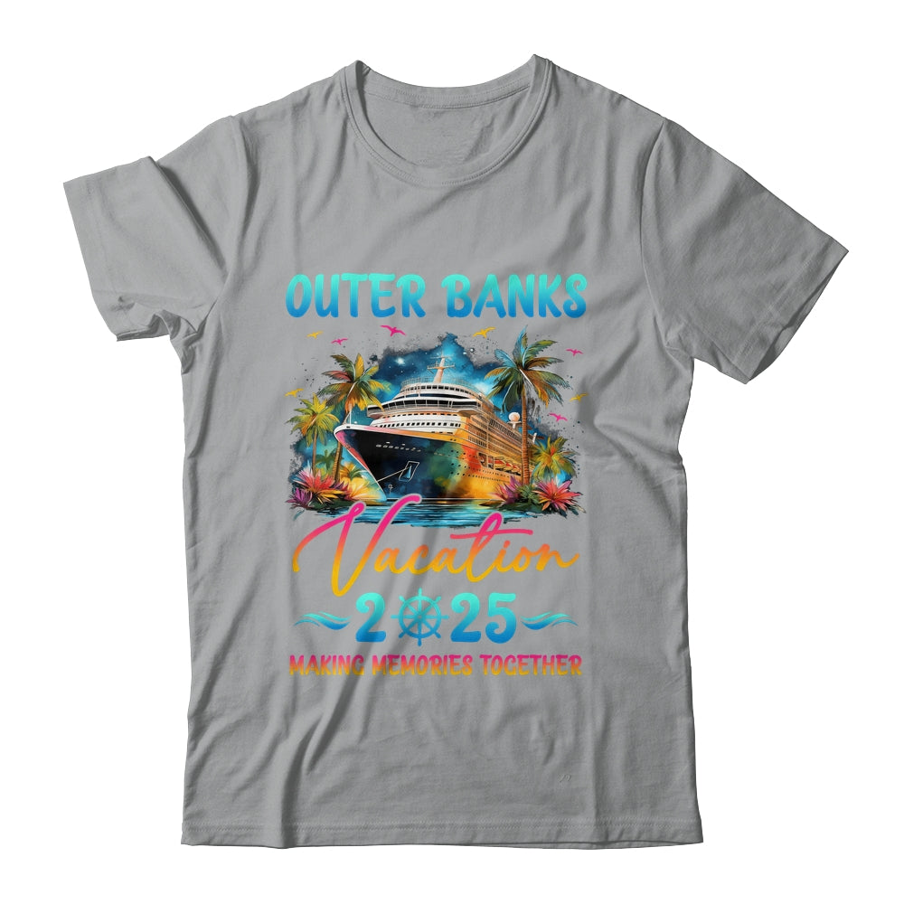Outer Banks Family Vacation 2025 Matching Group Summer Shirt & Tank Top | teecentury