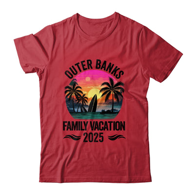 Outer Banks Family Vacation 2025 Matching Outfits Beach Summer Shirt & Hoodie | teecentury