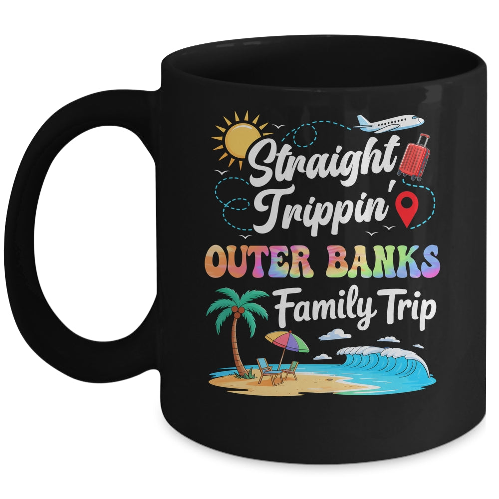Outer Banks Family Vacation 2025 Straight Trippin Trip Mug | teecentury