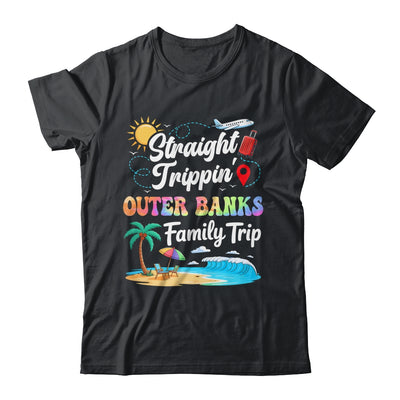 Outer Banks Family Vacation 2025 Straight Trippin Trip Shirt & Tank Top | teecentury