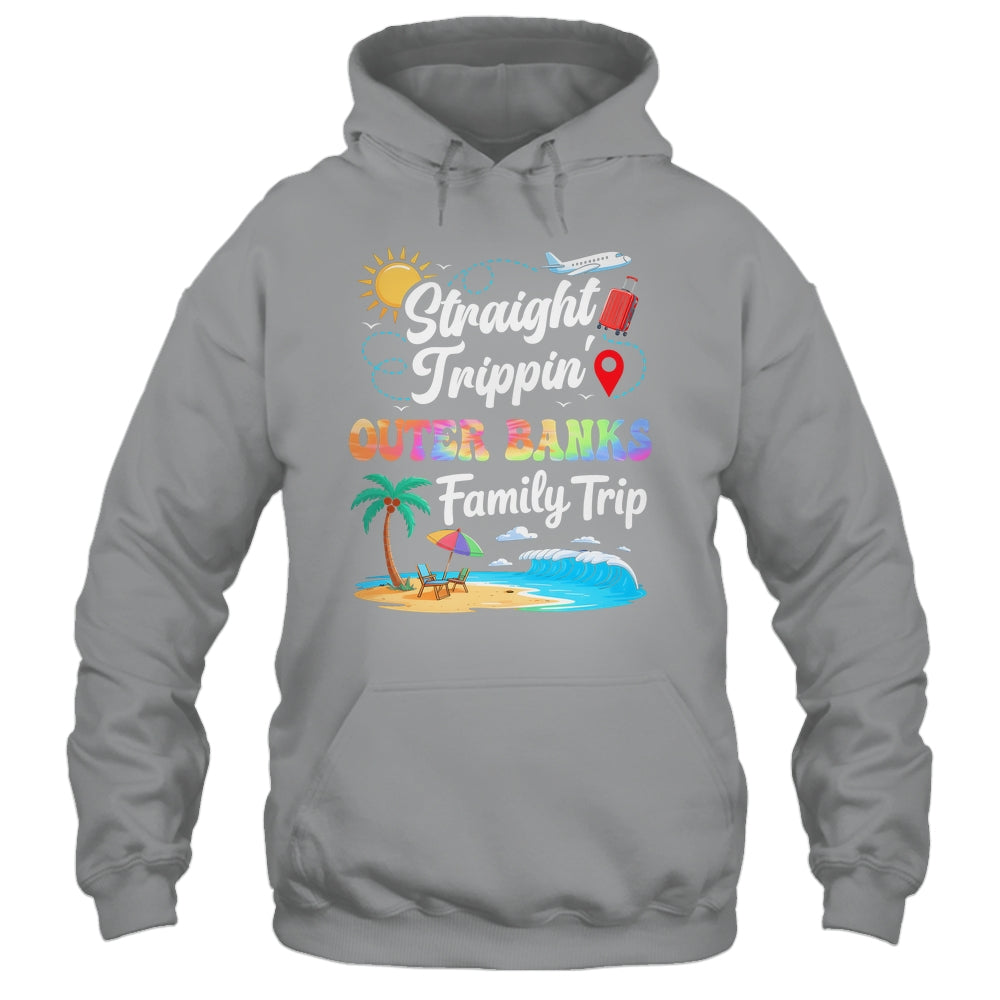 Outer Banks Family Vacation 2025 Straight Trippin Trip Shirt & Tank Top | teecentury