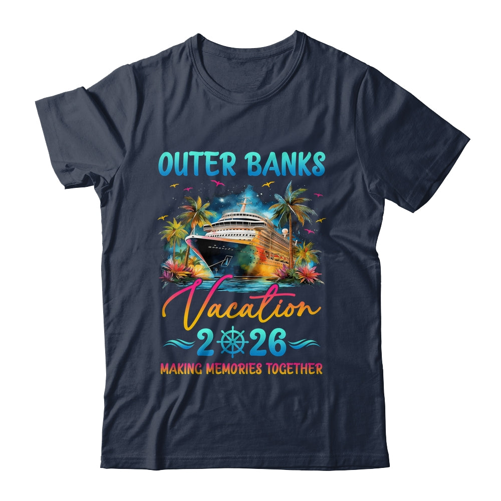 Outer Banks Family Vacation 2026 Matching Group Summer Shirt & Tank Top | teecentury