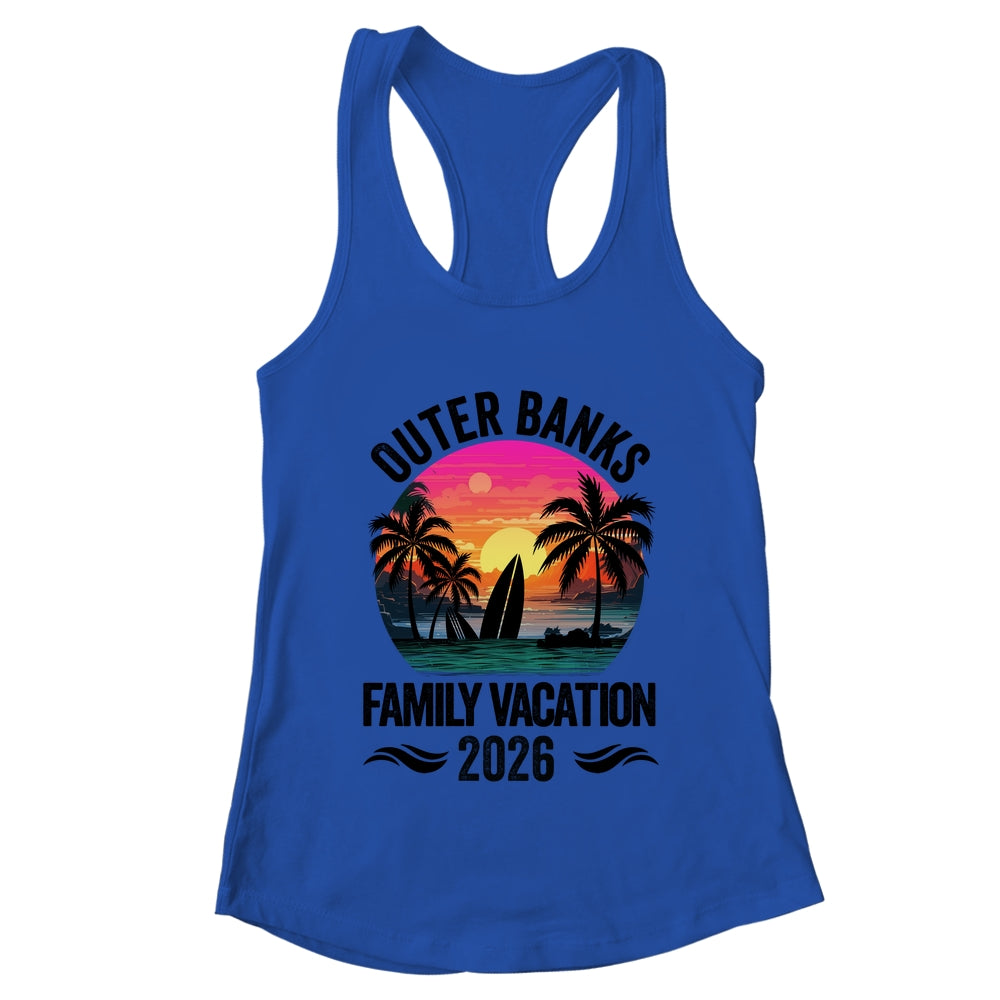 Outer Banks Family Vacation 2026 Matching Outfits Beach Summer Shirt & Tank Top | teecentury