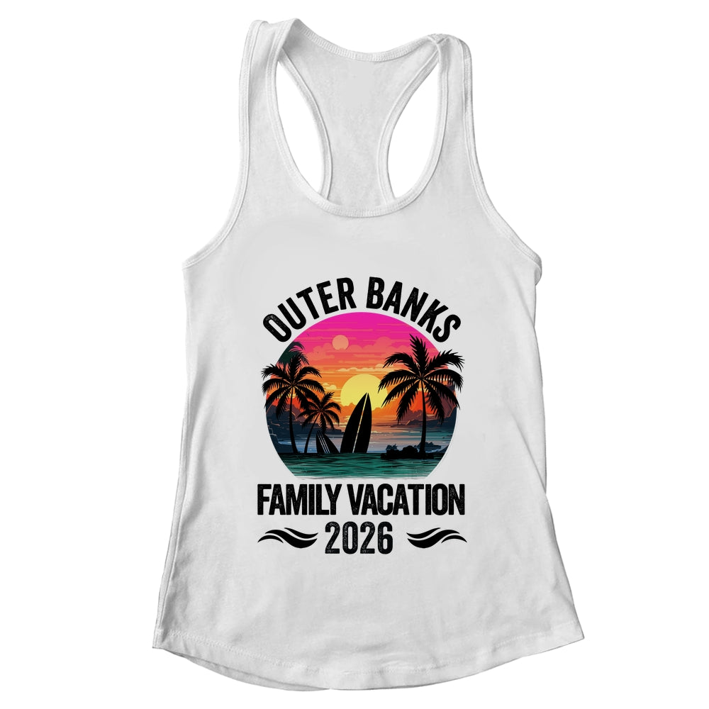 Outer Banks Family Vacation 2026 Matching Outfits Beach Summer Shirt & Tank Top | teecentury