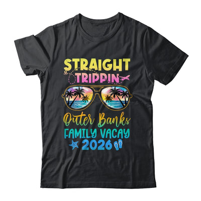 Outer Banks Family Vacay Vacation 2026 Straight Trippin Shirt & Tank Top | teecentury