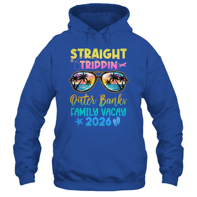 Outer Banks Family Vacay Vacation 2026 Straight Trippin Shirt & Tank Top | teecentury