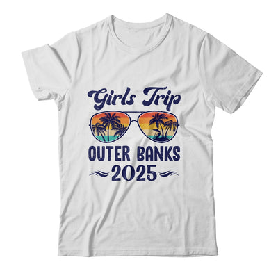 Outer Banks Girls Trip Beach Vacation 2025 Matching Group Shirt & Tank Top | teecentury