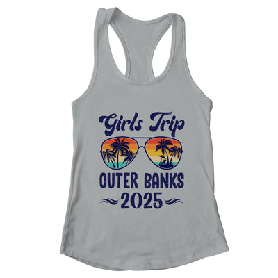 Outer Banks Girls Trip Beach Vacation 2025 Matching Group Shirt & Tank Top | teecentury