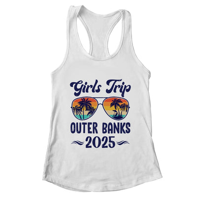 Outer Banks Girls Trip Beach Vacation 2025 Matching Group Shirt & Tank Top | teecentury