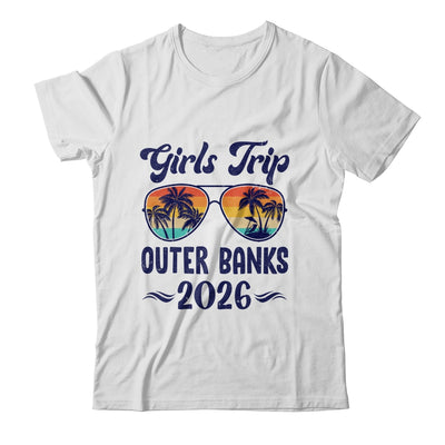 Outer Banks Girls Trip Beach Vacation 2026 Matching Group Shirt & Tank Top | teecentury