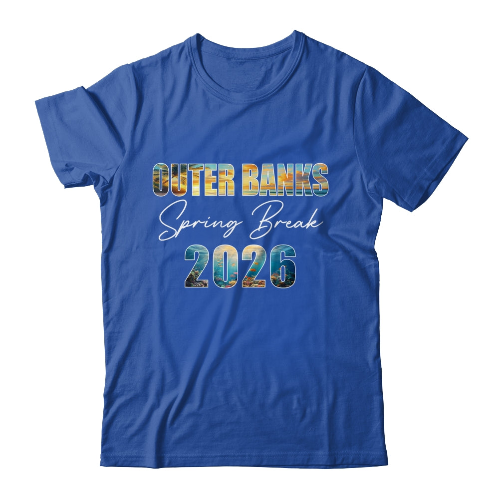 Outer Banks Spring Break 2026 Summer Vacation Beach Shirt & Tank Top | teecentury
