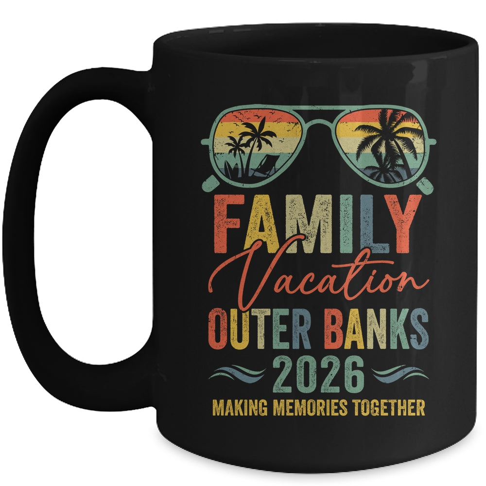 Outer Banks Vacation 2026 Matching Family Group Summer Mug | teecentury