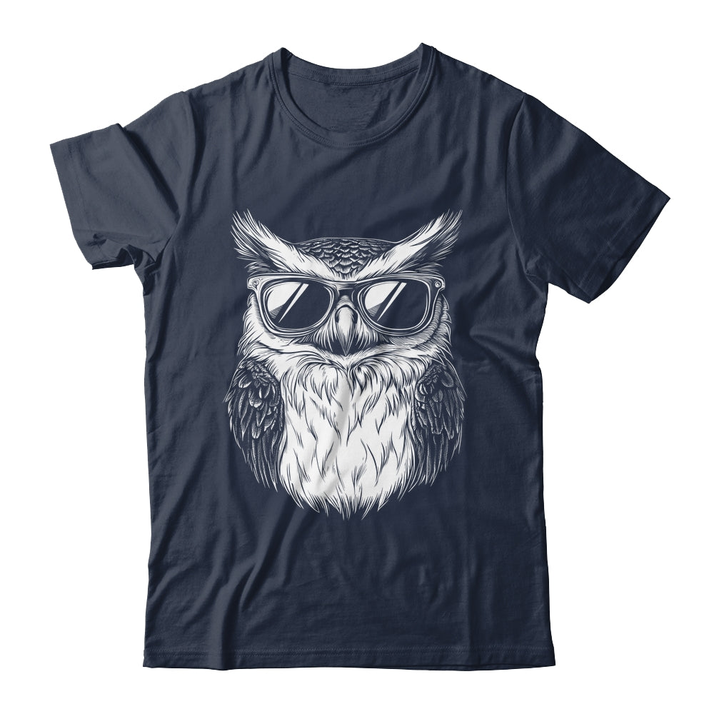 Owl Sunglasses Graphic Funny Owl Lover Men Women Kids Shirt & Hoodie | teecentury