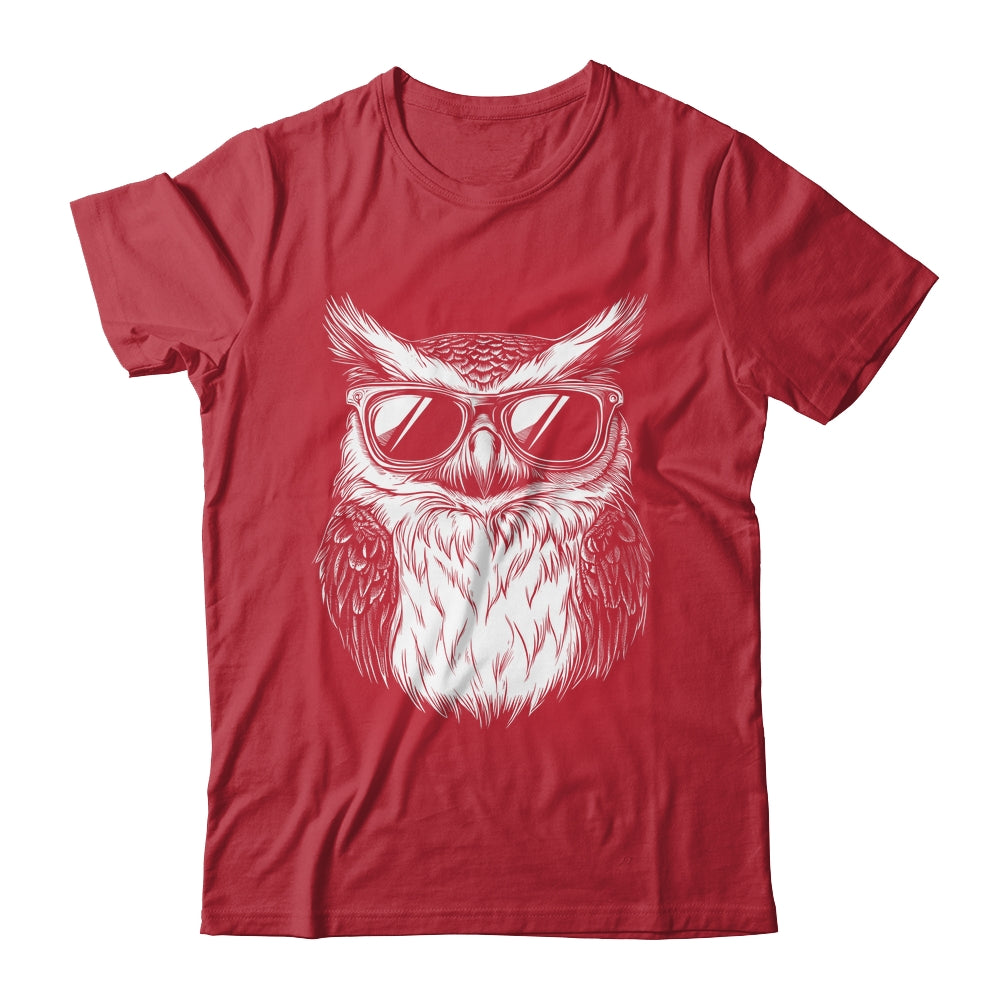 Owl Sunglasses Graphic Funny Owl Lover Men Women Kids Shirt & Hoodie | teecentury