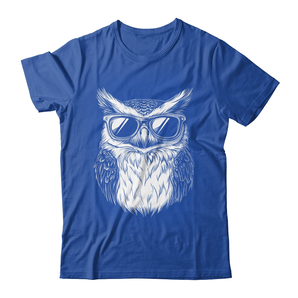 Owl Sunglasses Graphic Funny Owl Lover Men Women Kids Shirt & Hoodie | teecentury