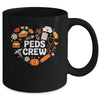 PEDS Crew Nurse Fall Heart Pediatric Pumpkin Thanksgiving Mug | teecentury