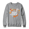 PEDS Crew Nurse Fall Heart Pediatric Pumpkin Thanksgiving Shirt & Sweatshirt | teecentury