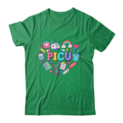 PICU Nurse Stuff Retro Pediatric Nurse ICU Peds Nursing Shirt & Hoodie | teecentury
