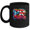 PR Graffiti Puerto Rico Flag Paint Street Art Men Women Mug | teecentury