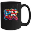 PR Graffiti Puerto Rico Flag Paint Street Art Men Women Mug | teecentury
