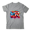 PR Graffiti Puerto Rico Flag Paint Street Art Men Women Shirt & Tank Top | teecentury