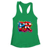 PR Graffiti Puerto Rico Flag Paint Street Art Men Women Shirt & Tank Top | teecentury