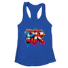 PR Graffiti Puerto Rico Flag Paint Street Art Men Women Shirt & Tank Top | teecentury