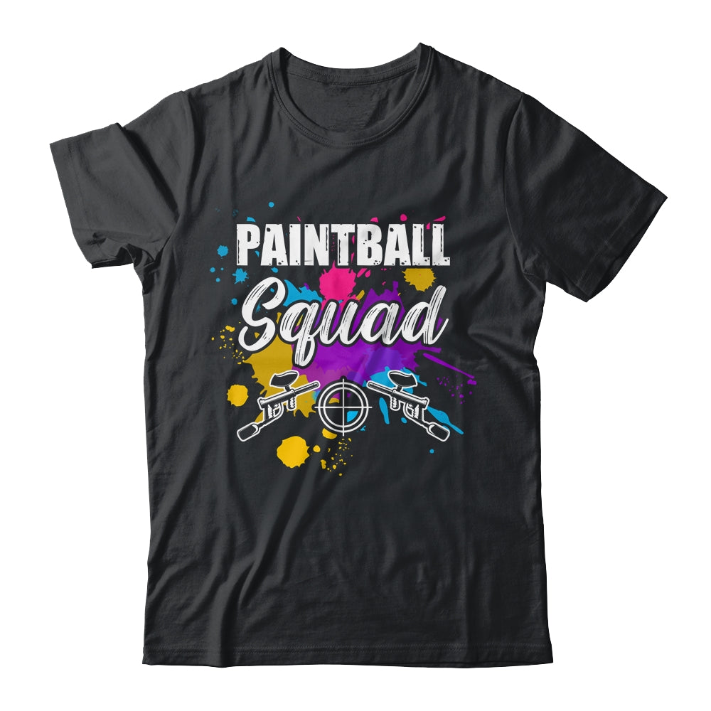 Paintball Squad Matching Birthday Party Family Team Game Shirt & Tank Top | teecentury