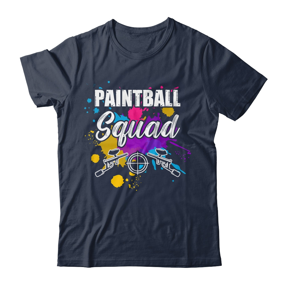 Paintball Squad Matching Birthday Party Family Team Game Shirt & Tank Top | teecentury