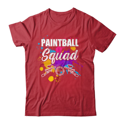 Paintball Squad Matching Birthday Party Family Team Game Shirt & Tank Top | teecentury