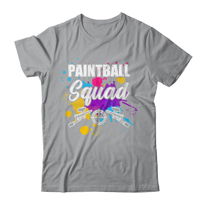 Paintball Squad Matching Birthday Party Family Team Game Shirt & Tank Top | teecentury